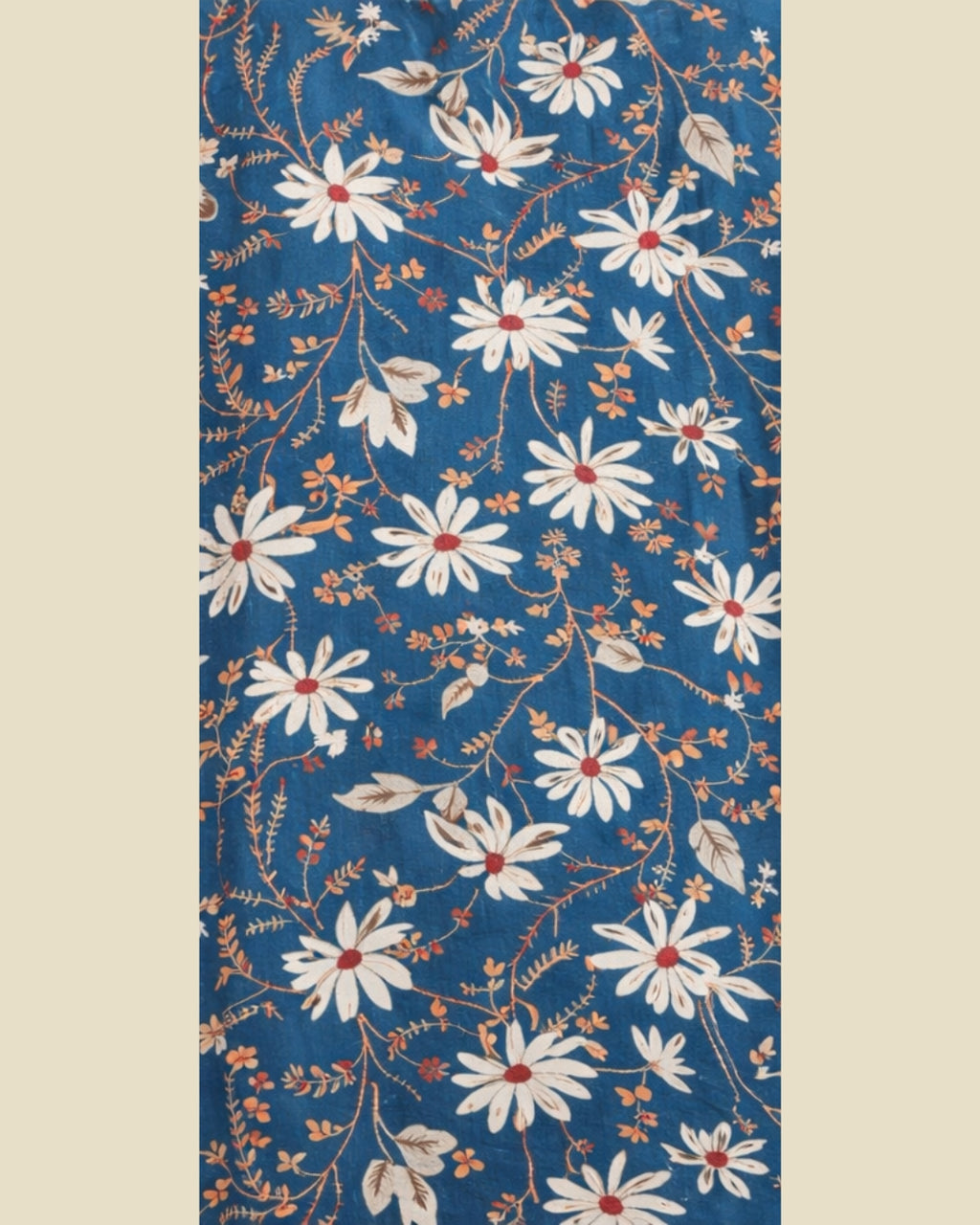 Blue Teal Floral Nighty