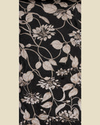 Black Botanical Print Nighty