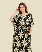 Botanical Print Kaftan