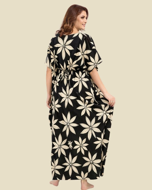 Botanical Print Kaftan