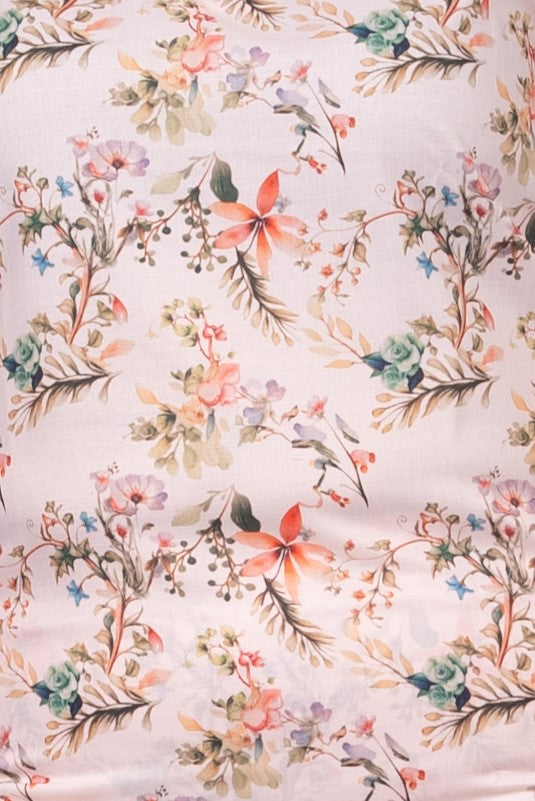 Nature’s Bloom Floral Linen Co-Ord Set