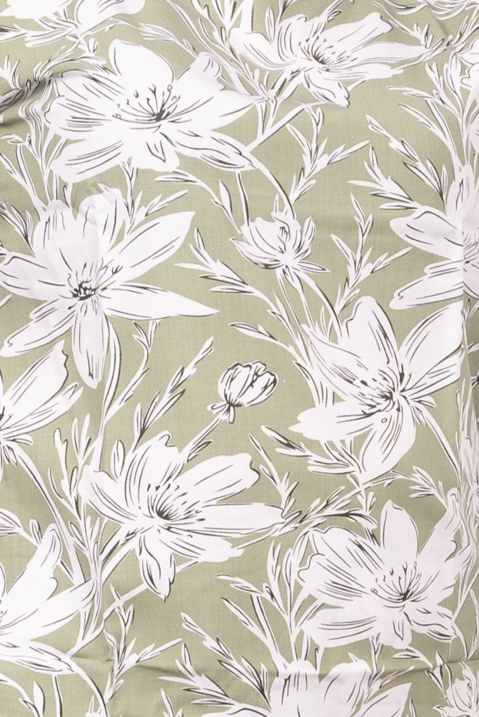 Green Sage Serenity Night Suit